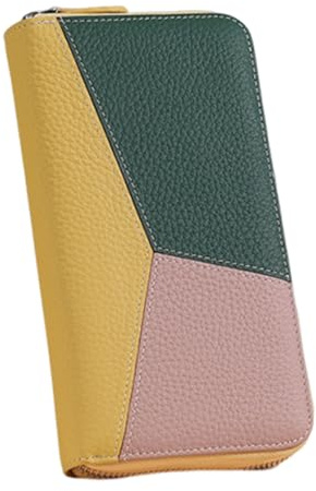 Lerpwige Elegante portafoglio a fisarmonica con blocco per donne e uomini, con grande capacità e slot per carte di credito, porta carte di credito sicuro e portatile portafoglio di grande capacità