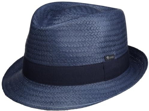 LIPODO Málaga Cappello Trilby Forma Classica Paglia Fascia Unicolore Made in Italy Unisex Primavera Estate