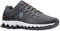 K-Swiss Herren Tubes Comfort 200 Training Shoe Crosstrainer, Asphalt/Jet Black/Spicy Orange, 44.5 EU