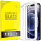 JETech Screen Protector for iPhone 12/12 Pro 6.1-Inch, Tempered Glass Film with Easy-Installation Tool, 2-Pack