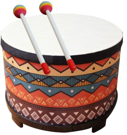 Floor Tom Drum Kids Drum Educational Musical Toy Children Percussion Instrument for Christmas Birthday Gift
