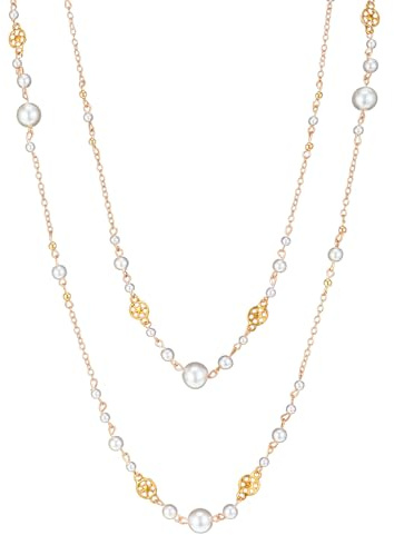 Ymapinc Gold Layered Necklaces for Women,Trendy Layering Costume Jewelry for Women, Long Necklaces, Boho Necklace, Gold Female Neck Jewelry