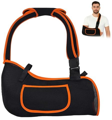 Tniytru Arm Sling for Shoulder Injury, Supportive Arm Sling for Wrist and Elbow Injuries, Adjustable Shoulder Sling for Right or Left Arm Support, Comfortable Design for Shoulder Sling Arm Support