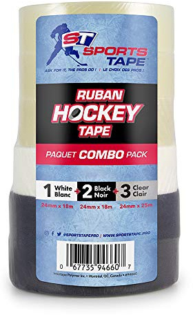 SportsTape Hockey Tape - 6-Pack Combo 946-60 Multi One Size