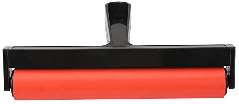 Rullo di gomma, strumento timbratura rullo di pittura inchiostro di arte per artigianato stampa di blocchi in vinile stampa su carta acrilica(20cm)