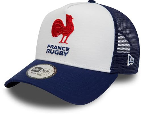 New Era A-Frame Mesh Trucker Cap - French Rugby Federation