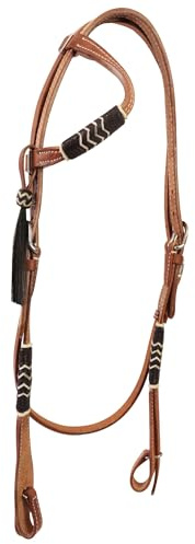Brida Western Silver Horse Kawita, Finimento Indispensable para la Conducción del Caballo (Dark London) (Dark London)
