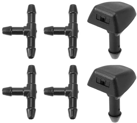 Partuto Kit De Boquillas De Lavado De Parabrisas Para Volvo C30 2007-2013 Boquillas De Pulverización De Parabrisas Chorro De Lavado De Limpiaparabrisas No.30655605 4 Pcs