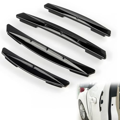 4 Pièces, Protections pour Portières Auto,Protection de Bord de Portière Auto, Porte De Voiture Bande Anti-Collision,Bande Anti-Collision Auto-Adhésive, Compatible avec la Plupart des Véhicules