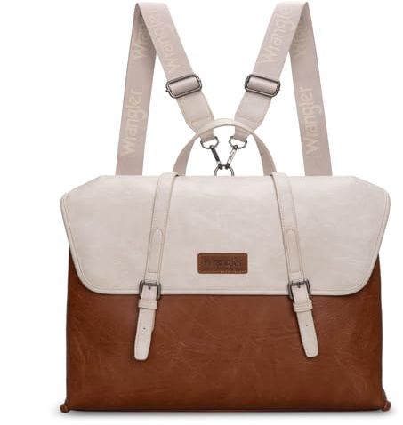 Wrangler Laptop Bag for Women Messenger Bag 15.6 inch Briefcase Computer Backpack Convertible Satchel Bag