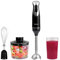 Innoteck Kitchen Pro Hand Blender with Chopping Bowl, Whisk and Measure Up - Powerful 600W, 2 Speeds, 500ml Chopper Bowl - Food Processor - Splashproof & Easy to Clean - Immersion Mixer - Black