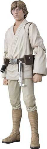 S.H. Figuarts Star Wars Episode IV A New Hope Luke Skywalker (A New Hope) (Wiederverkaufsversion), ca. 150 mm, ABS & PVC vorbemalte Actionfigur