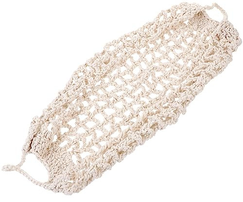 VINTORKY Hängendes Obstnetz Aus Gewebtem Material Gemüsehängematte Für Küche Obsthängekorb Zum Aufbewahren Von Lebensmitteln Praktische Küchenaufbewahrungsbox