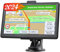 Navigationsgerät für Auto LKW 2024 Navi 7 Zoll - J701 Auto LKW PKW GPS Navigation Testsieger mit Europa UK 52 Karte Kostenloses Upgrade Sprachführung Blitzerwarnung Fahrspurassistent POI