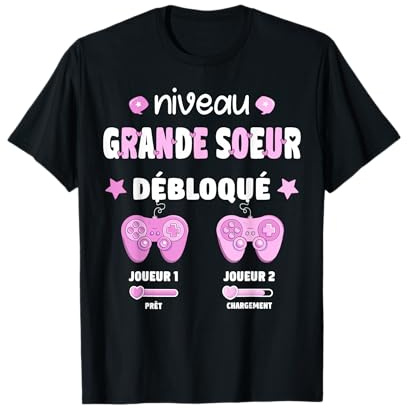 Future Grande Soeur Gamer Annonce Grossesse Grande Soeur T-Shirt