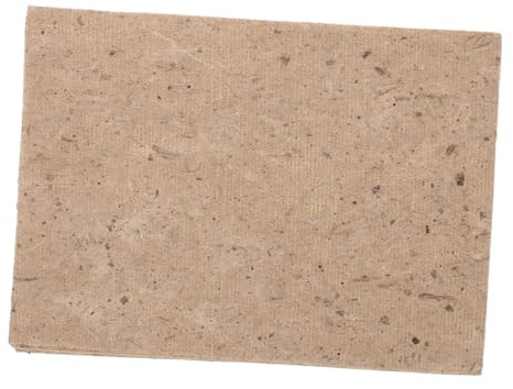 SHINEOFI Carta di Riso per Decoupage Beige 20 Pezzi, Carta di Gelso Vintage per Pittura e Lavori Artigianali Texture Uniche