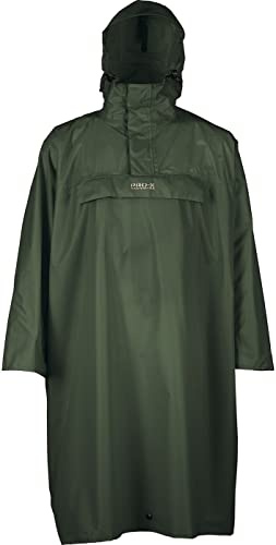 PRO-X element Kraxenponcho matterhorn, jaktgrön, XL/XXL, 7285