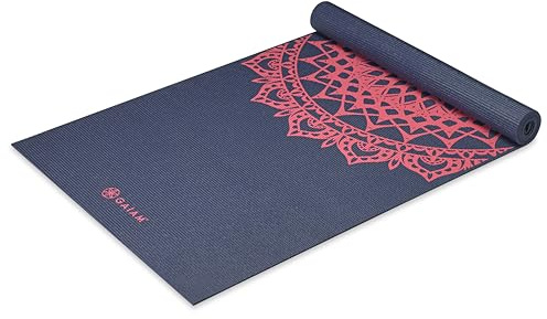 Gaiam, Yoga Mat 4 Mm Pink Marrakesh