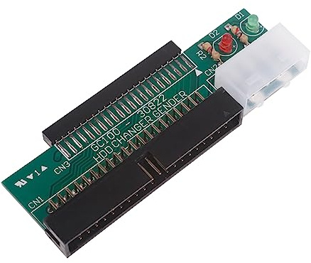 Asukohu SATA Converter 3.5 IDE Male to 2.5 IDE Female 44 Pin to 40 Pin SATA Converter Adapter Card for Laptop Desktop PC