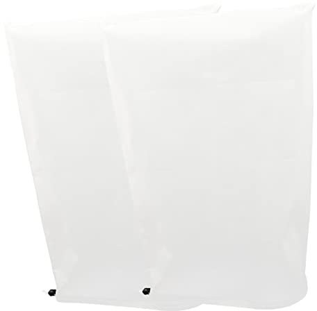 Milisten 2pezzi Copertura Antigelo per Piante Sacchetti di Protezionper Piante Inverno Design con Cordoncino Protezione da Freddo per Arbusti e Vasi di Piccole e Medie