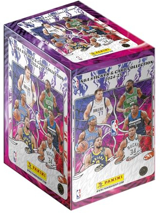 PANINI Basketballschuhe NBA US 2024-2025, Box mit 50 Hüllen