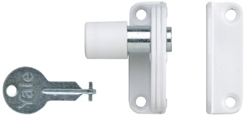 Yale Locks P123WE Sash Window Presslock White