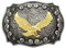 LKMY Herren Gürtelschnalle, Western Adler 3D Flying Eagle für Wechselgürtel, Gürtelschnalle für Männer Frauen