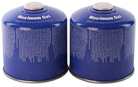 MaXimum Gaskartuschen Schraubkartusche Camping Gas 500g (2)