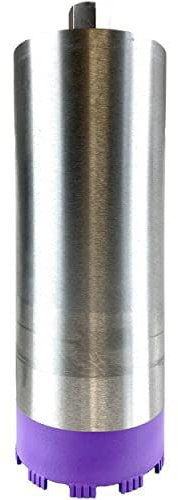 BoDi-TOOLS | Turbo-Diamantbohrkrone mit 1 1/4 Zoll Aufnahme, Nass & Trocken Kernbohrer Beton, 400 mm Nutzlänge | Ø 72mm