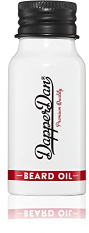 Dapper Dan Beard Oil, Essential Oil Blend for a Soft and Nourished Beard, For Daily Use, Vanilla and Tonka Bean Fragrance, 1 x 30ml