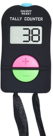 VANVENE Electronic Hand Clicker Counter,Easy to Operate Tally Counter, Supermarket People Flow Manual Additio Subtraction Counter Clicker,for Golf/Football Sports