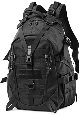 Mochila militar táctica de 25L/35L, mochila de viaje molle, mochila táctica para exteriores, mochila de asalto del ejército, mochila para senderismo, camping, pesca, montaña