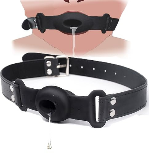 Vielretude Silikon Offene Knebel Mundknebel Fetisch SM Einstellbar Bondage Mund Ball Fesseln Sklaven Sex Spielzeug