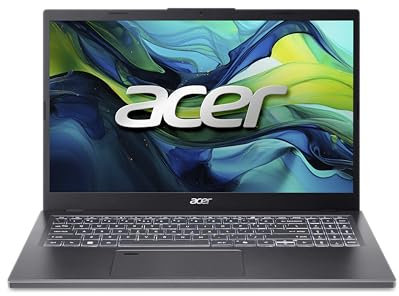 Acer Aspire 15 A15-41M-R6CJ, Ordenador Portátil 15,6” Full HD LCD (AMD Ryzen 7 8840HS, 16GB RAM, 512GB SSD, AMD Radeon Graphics, Windows 11 Home) Color Negro, Teclado QWERTY Español