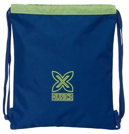 Safta MUNICH NORTH - Mochila Saco Plano Grande, Mochila, Ideal para Niños de Diferentes Edades, Cómoda y Versátil, Calidad y Resistencia, 35x40 cm
