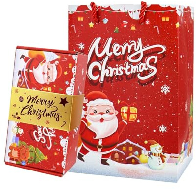 Surprise Gift Box Explosion for Money, Merry Christmas Folding Bouncing Gift Boxes, Pop-Up Money Gift Boxes Explosion, for Birthday Anniversary Valentine Proposal (Red, 6 Bounces)