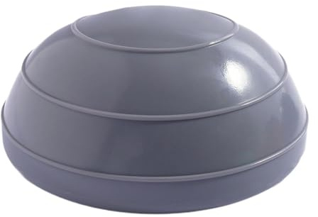 Dickly Pelota de Pod, Pilates, Fitness, Media cúpula, de Entrenamiento para Fortalecer, flexibilidad y coordinación, para niños y, Gris