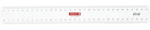 BRUNNEN Flexi-Lineal | 30 cm, glasklar