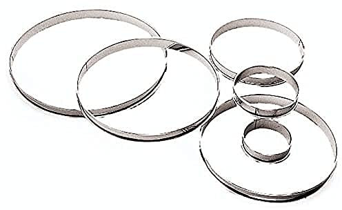 Paderno 47533-20 Anello per Torte, in Acciaio Inox, 20 cm