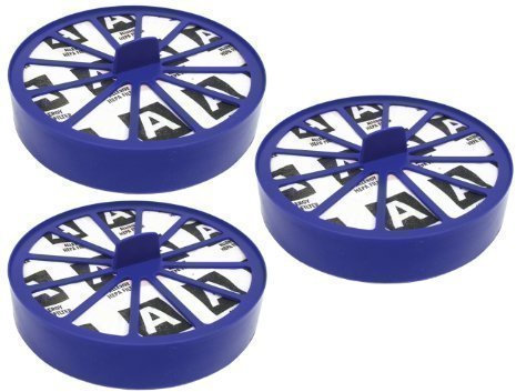 First4spares Post Motor Allergy HEPA Filters for Dyson DC07 DC14 Vacuum Cleaners (Pack of 3)