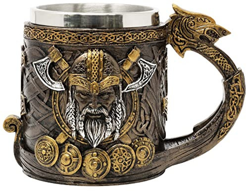 Mysticalls by Mayer Chess Wikingerkrug - Krug, Met, Viking, Odin, Thor