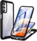CENHUFO Hülle für Samsung Galaxy A14 5G/4G, 360 Grad Schutzhülle Stoßfest Panzerhülle mit Eingebautem Displayschutz, Robust Bumper Full Cover Case Handyhülle für Samsung Galaxy A14 5G/4G -Schwarz
