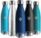 Vikaster Botella de agua, 500ml Botella agua acero inoxidable, Mantener 12H Caliente/24 Frío, Termo Sin BPA, Botella termica Niños, Adultos, Deporte, Oficina, Exteriores