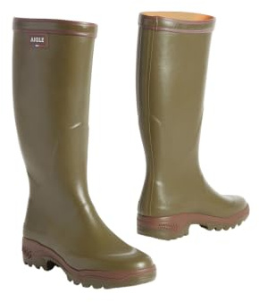 Aigle PARCOURS 2 – Bottes en Caoutchouc anti-fatigue Homme | Idéales chasse, travail et agriculture | Confort longue durée | 100% imperméables | Fabriqué en France