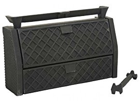Open Fire Star All Night Burner Kit 16 ins (Matt Black Finish)