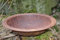 Rostikal Vintage Deko Schale rund Ø 36 cm Edelrost Gartendeko Blumenschale Dekoschale aus Metall