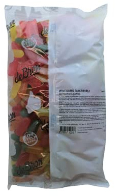 de Bron Wine Gums Zuckerfrei 1 Kg aus Holland