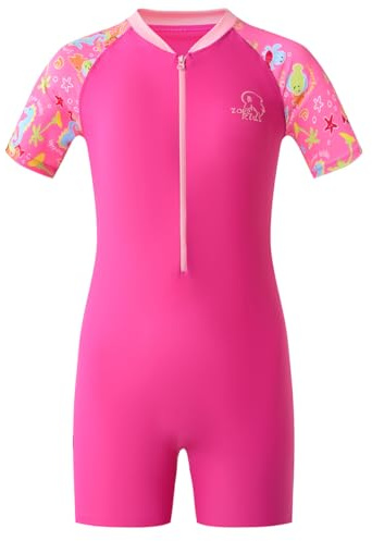 karrack Girls One Piece Swimsuit Kid Swimsuit Girls Water Sport Swimsuit UPF 50+ Sun Protection Bathing Suits