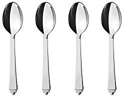 Georg Jensen Pyramid Tea/Coffee Spoon Giftbox Ss 4 Pcs