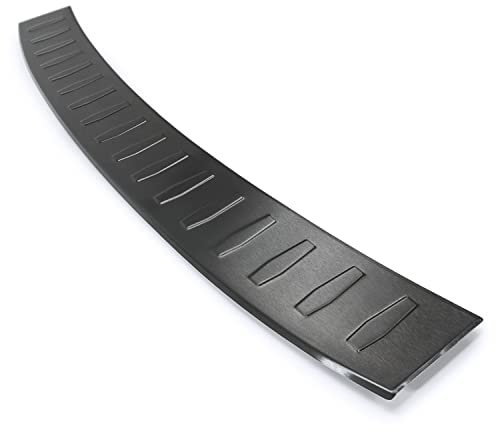 tuning-art 967 Edelstahl Ladekantenschutz passend für Skoda Octavia 3 NUR RS Kombi 2013-2020, Farbe:Anthrazit